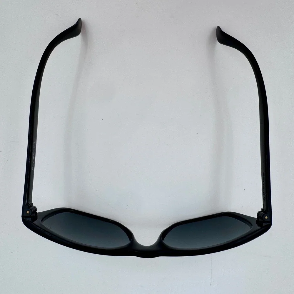Vintage‎ 60s/70s Black Diamond Sunglasses Frame France Black Wayfarer